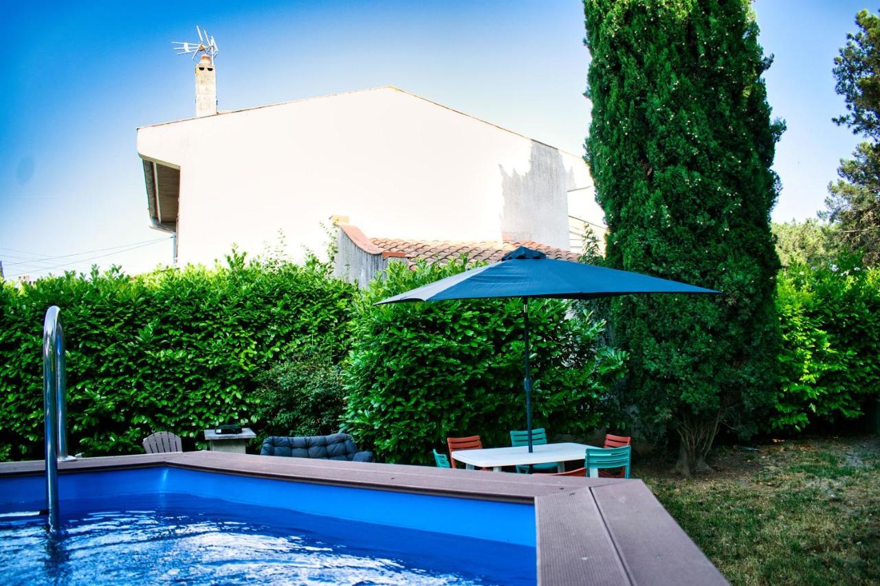 Agréable maison avec piscine Carcasona Exterior foto
